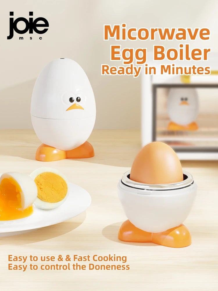 Joie Microwave Egg Boiler - Poacher Steamer for Chicken & Quail Eggs