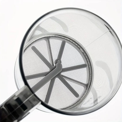 Semi-Automatic Flour Sifter Hand Press Transparent Non-Stick Sieve