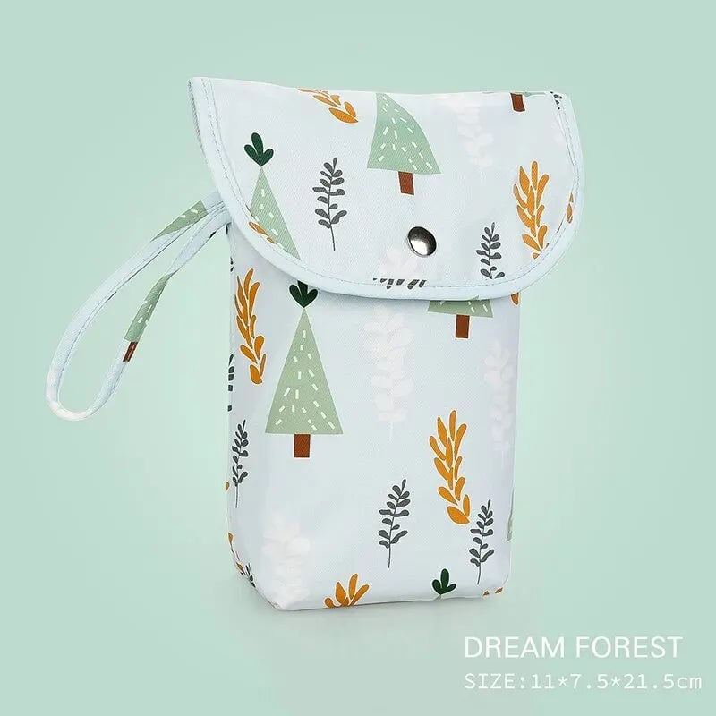 Waterproof Baby Diaper Bag Organizer with Wet Dry Compartments