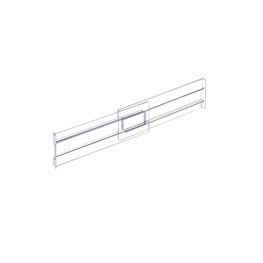 Adjustable Clear Plastic Drawer Dividers - 1/4/6pcs Organizers