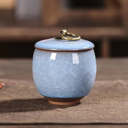 Portable Airtight Kitchen Storage Jar - Tea Coffee Sugar Container