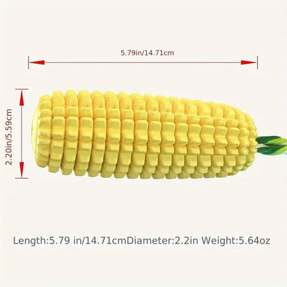 Durable Squeaky Corn Stick Dog Chew Toy - Heavy Duty for Aggressive Chewers