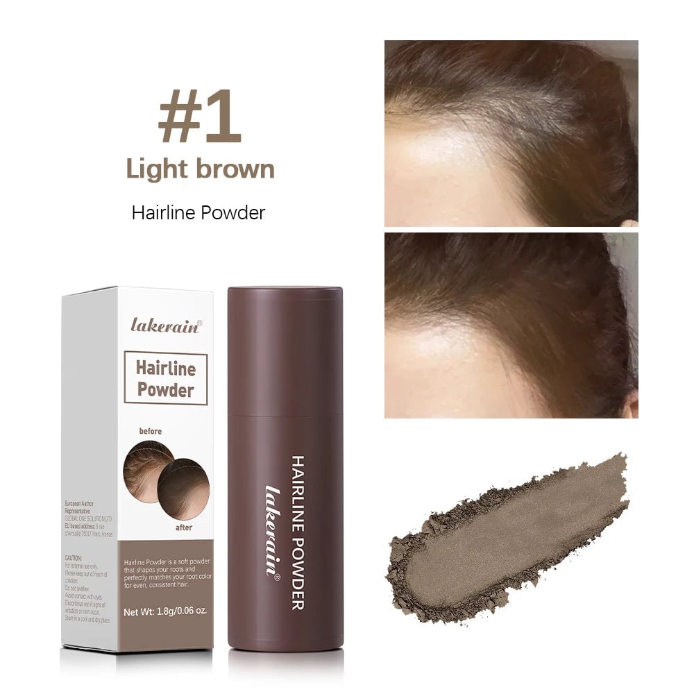 Waterproof Hair Shadow Powder Root Cover Up Black Brown Hairline