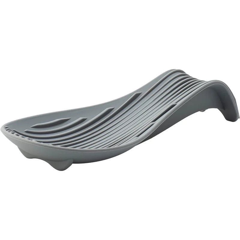 Heat-Resistant Silicone Kitchen Tray with Spatula & Spoon Set