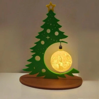 DIY Hollow Ball Christmas Tree Decoration Tabletop Xmas Ornament
