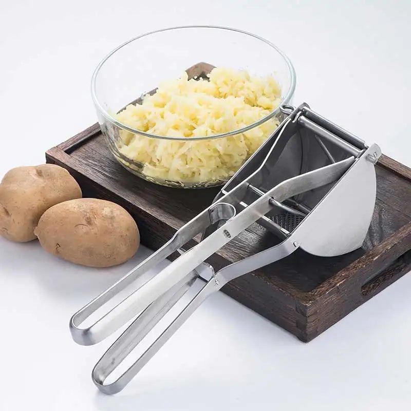 Heavy Duty Stainless Steel Potato Ricer Masher - Extra Large