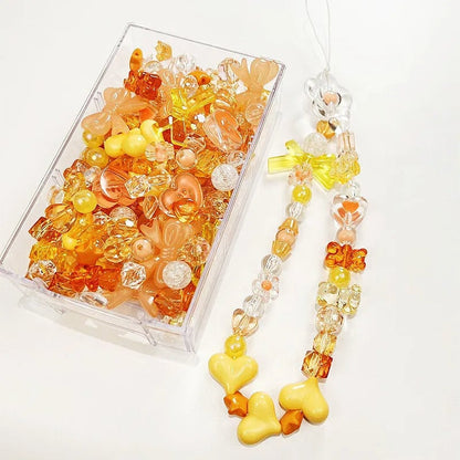 Acrylic Beads 10/30g Heart Bow Flower 8 Styles DIY Jewelry Making