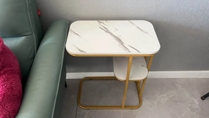 Modern Square Side Table - Multi-Purpose End Table for Living Room