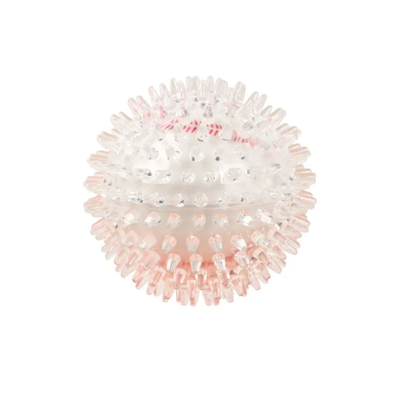 Spiky Dog Toy Ball - Teeth Cleaning Chew Interactive Exercise