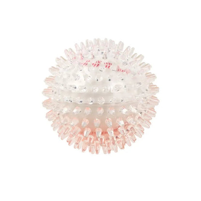 Spiky Dog Toy Ball - Teeth Cleaning Chew Interactive Exercise