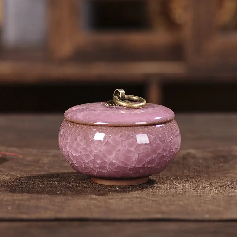 Portable Airtight Kitchen Storage Jar - Tea Coffee Sugar Container