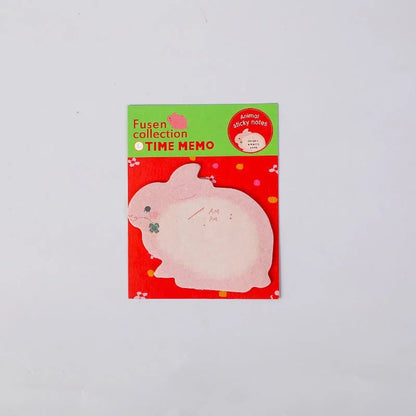 8 Piece Animal Sticky Notes Set - Panda Cat Memo Pads Stationery