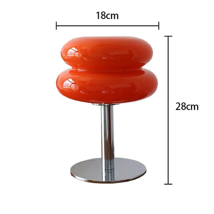 Macaron Glass Table Lamp - Trichromatic Dimming Eye Protection Light