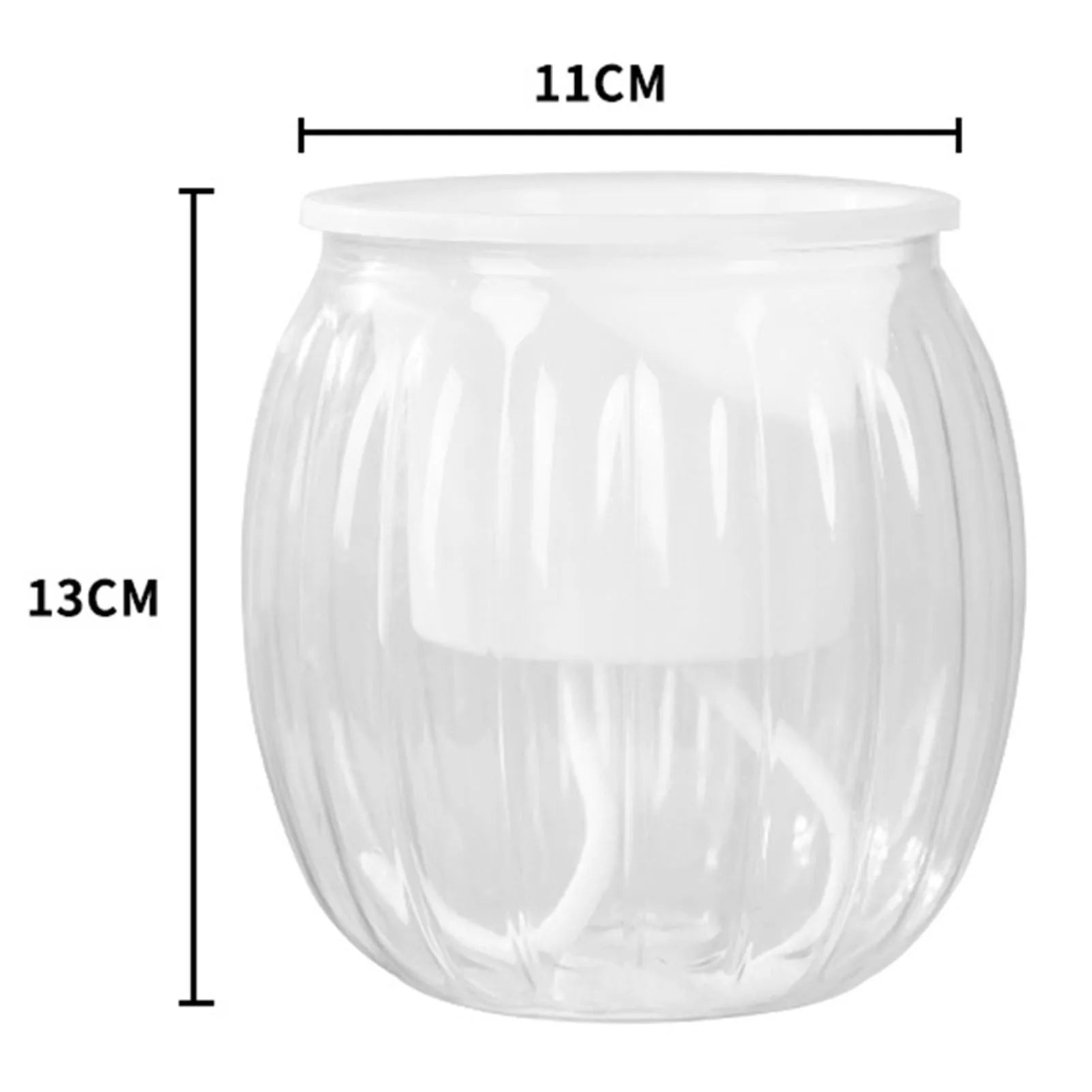 Self Watering Hydroponic Planter - Plastic Succulent Pot Tabletop