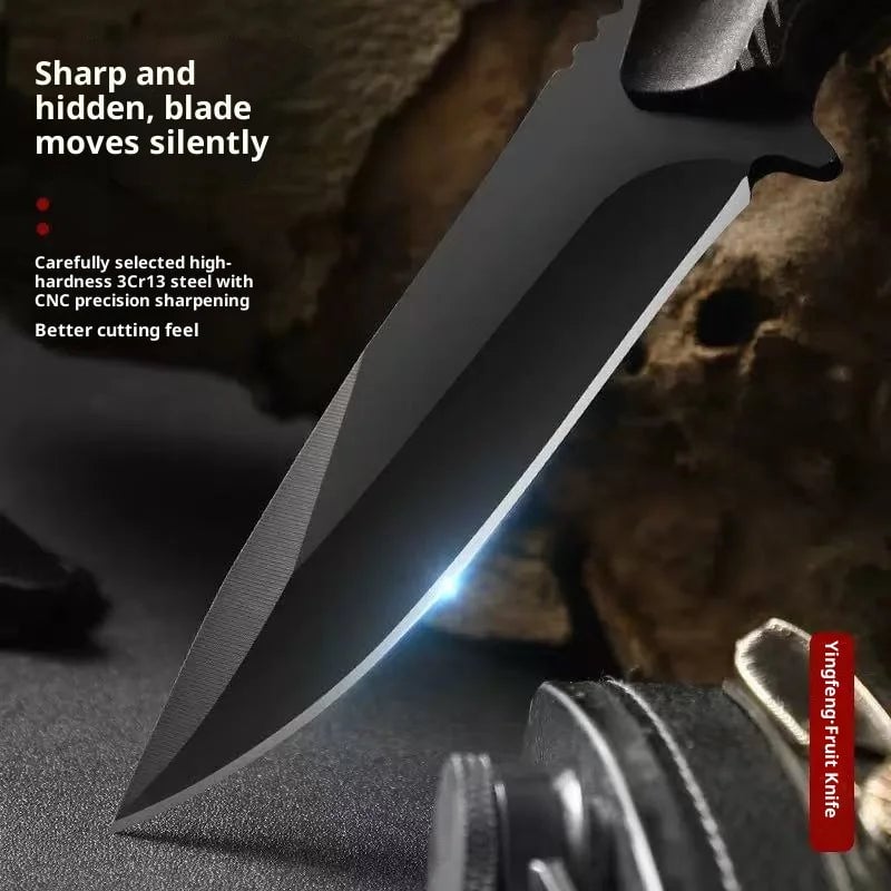 Sharp Stainless Steel Tactical Diving Knife - Outdoor Survival Tool