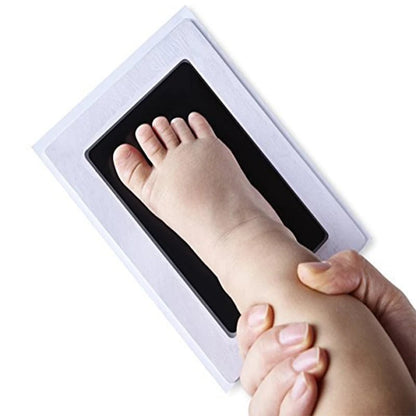 Newborn Baby Handprint Footprint Kit Ink Pads Photo Frame Gift