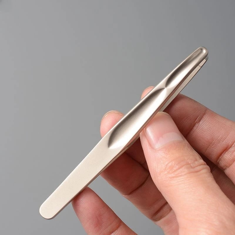 Premium Round Head Tweezers - Precision Eyebrow & Facial Hair Removal