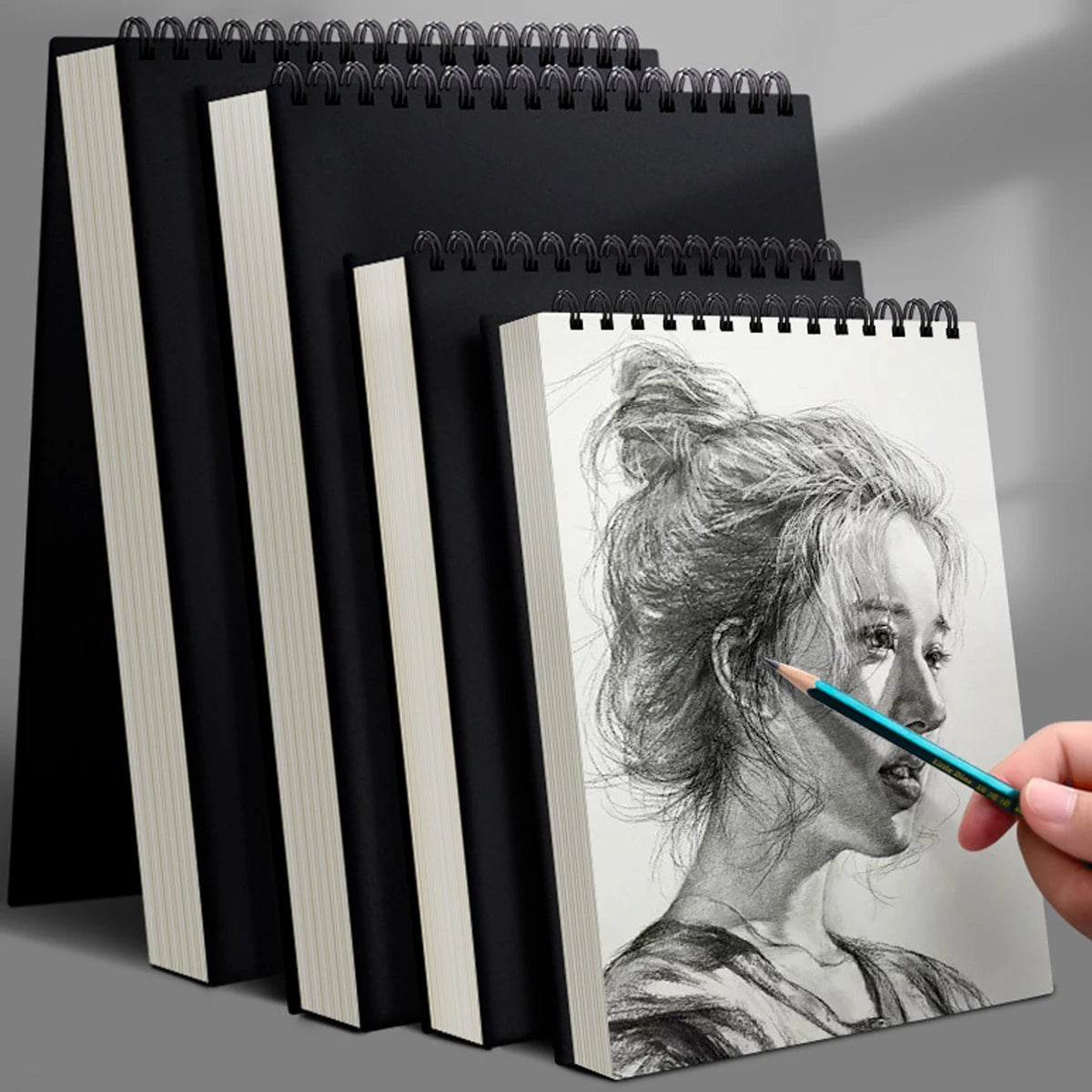 30-Sheet Spiral Bound Sketch Book - Acid Free Art Sketchpad