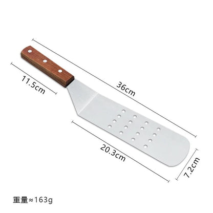 Stainless Steel Non-Stick BBQ Spatula & Grill Scraper Tool