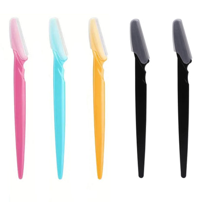 Brow & Face Razor Set 5-40pcs - Eyebrow Hair Trimmer with Cover