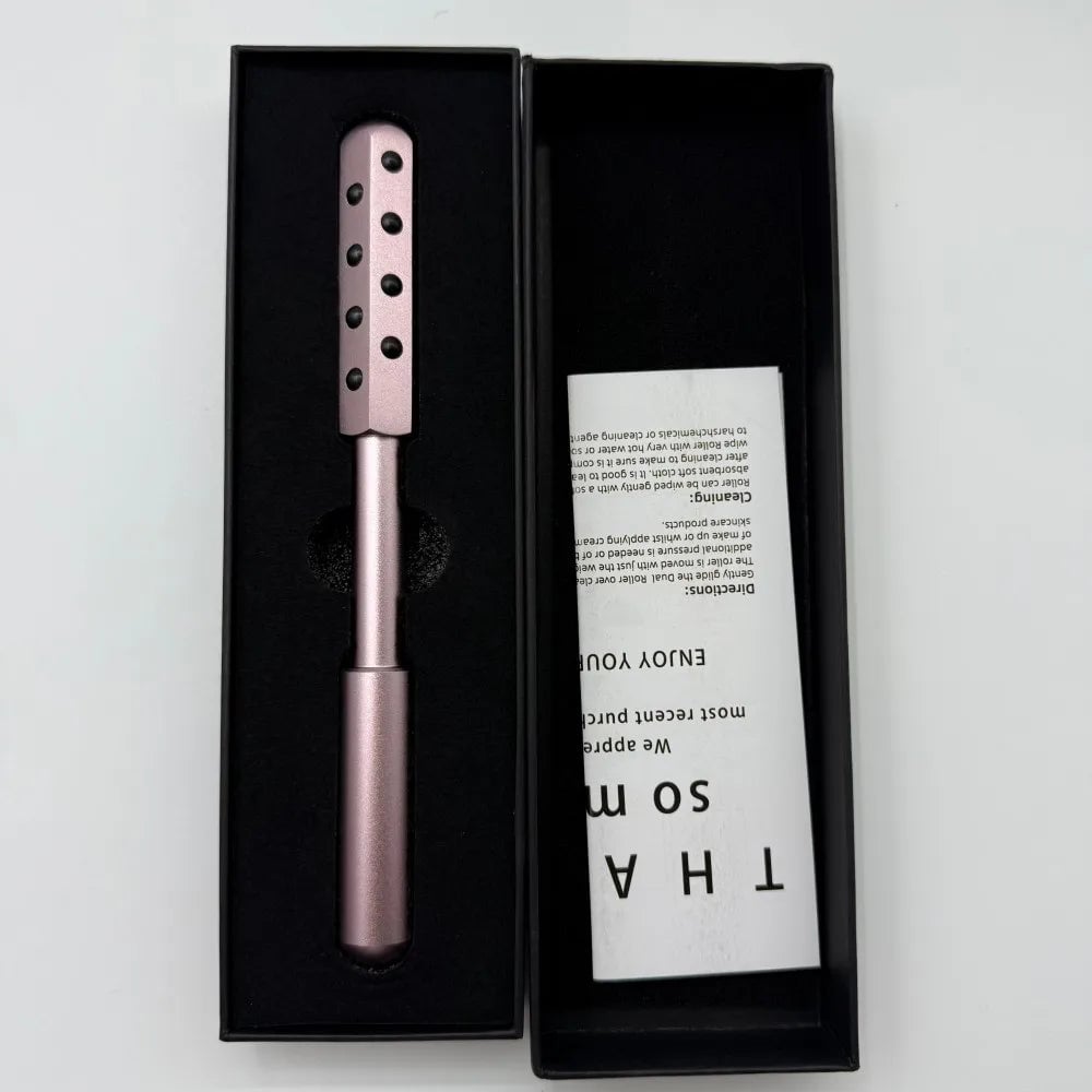 24 Germanium Acupoint Face Roller Stick - Gua Sha Massage Tool