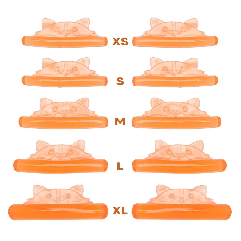 5 Pairs Silicone Lash Lifting Pads - Glue Free Eyelash Perm Rods