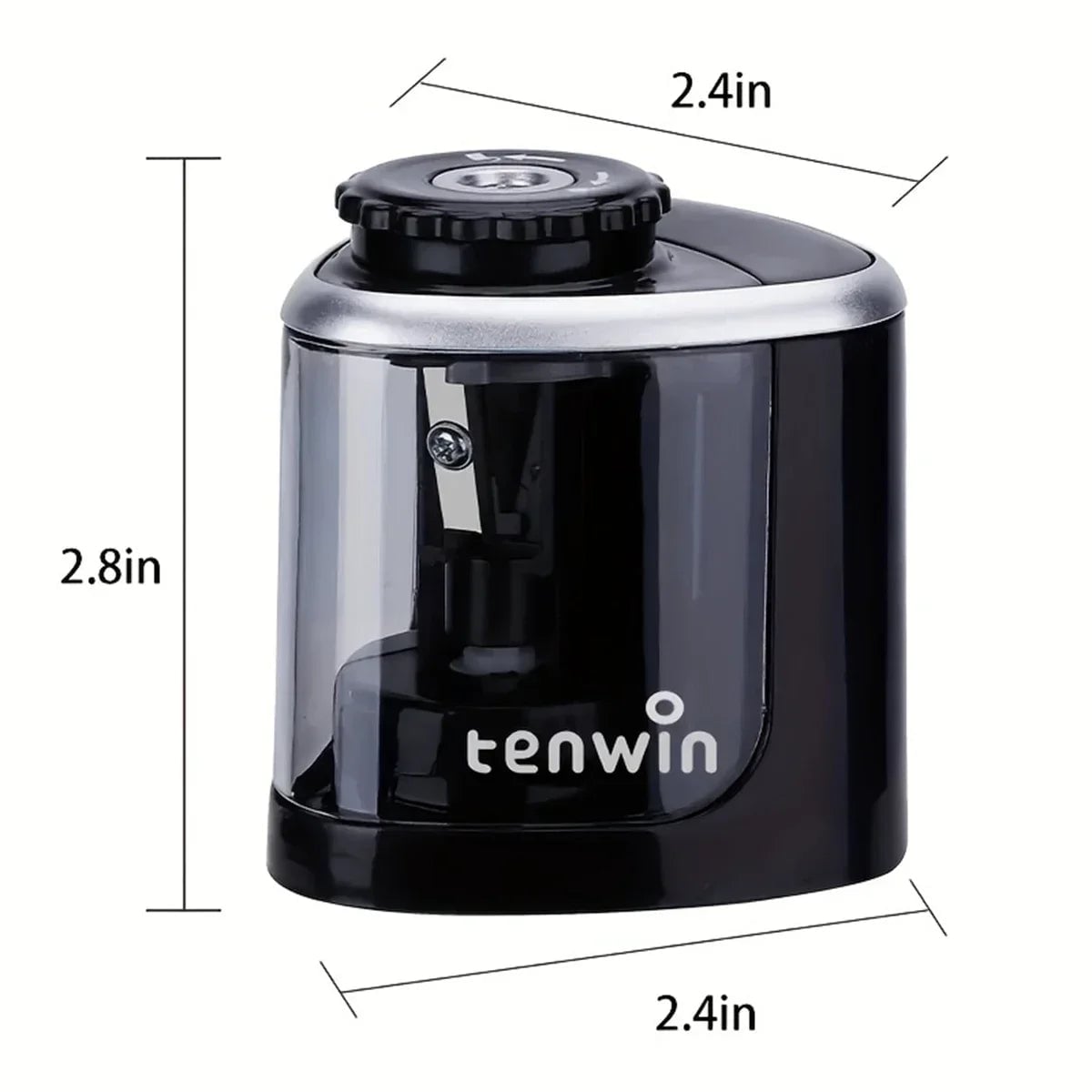 Electric Desktop Pencil Sharpener 6-8mm Automatic Assembly