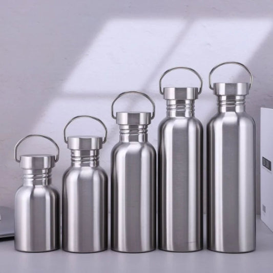 Stainless Steel Water Bottle 500-1000ml Big Mouth Vacuum Flask