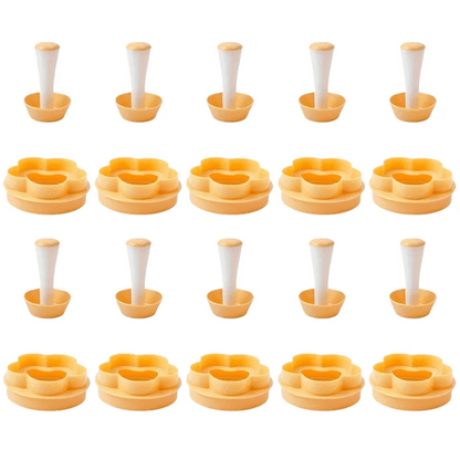 A36T Cake Mold Set - DIY Embossing Biscuit Molds Kitchen Baking