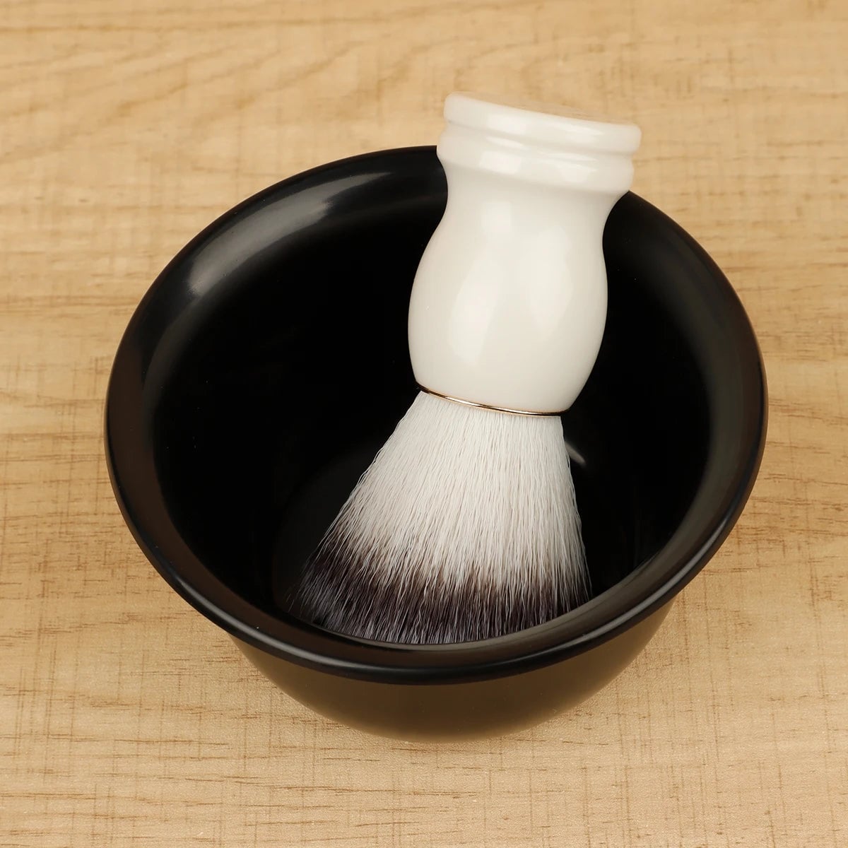 Professional Beard Shaving Brush Natural Bristle Hair Wooden Handle