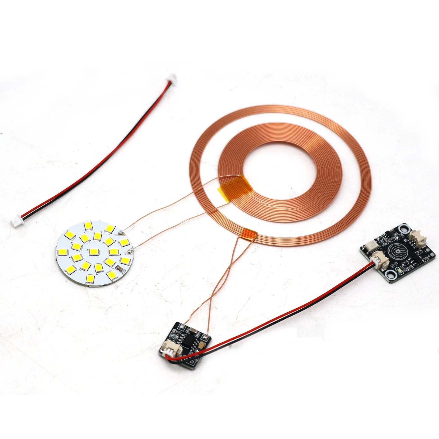 DC 12V Maglev Wireless Power Supply LED Lamp Transmitter Receiver