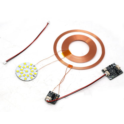 DC 12V Maglev Wireless Power Supply LED Lamp Transmitter Receiver