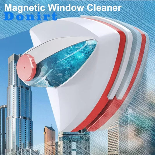 Magnetic Glass Window Cleaning Tool Double Layer Wiper Cleaner