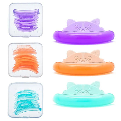 5 Pairs Silicone Lash Lifting Pads - Glue Free Eyelash Perm Rods