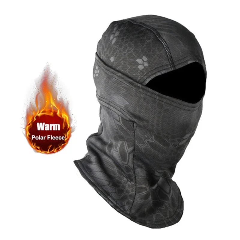 Winter Fleece Balaclava Full Face Mask - Ski Motorcycle Helmet