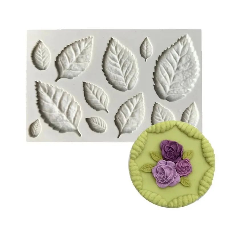 Maple Leaf Silicone Chocolate Molds - Food Grade Baking Tools