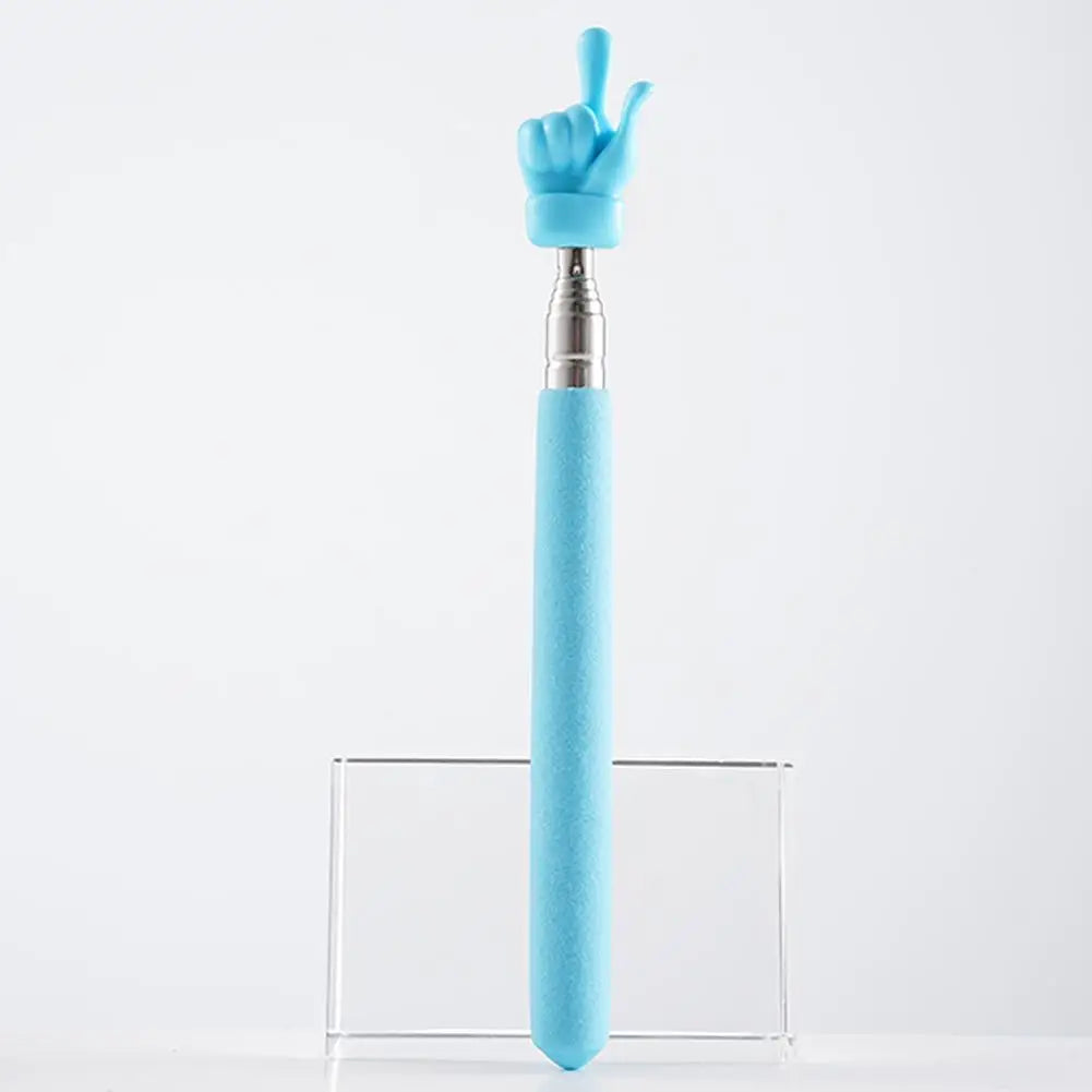 Retractable Finger Pointer Stick – Stainless Steel Telescopic Teaching Pointer