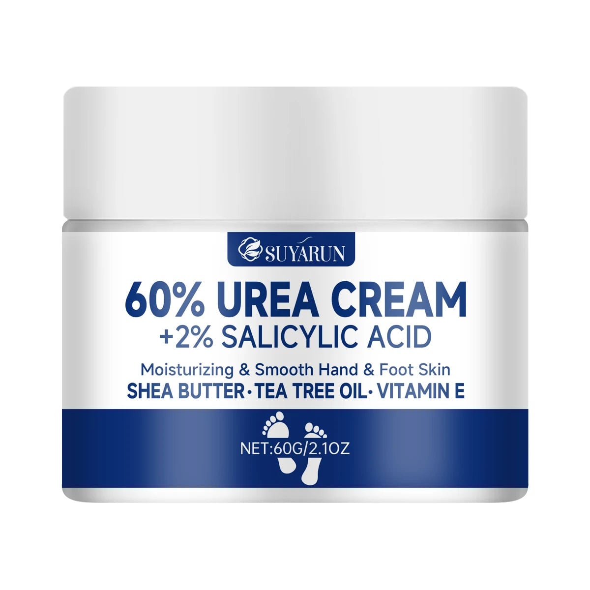 SUYARUN 60% Urea Foot Cream - Cracked Heel Repair & Callus Remover