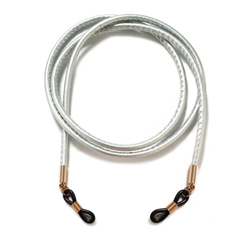 Braided Leather Sunglasses Lanyard Strap - Eyeglass Chain Cord