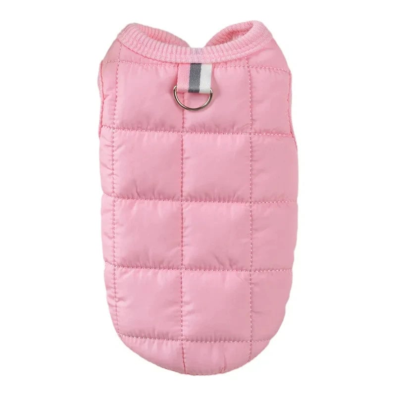 Windproof Padded Winter Dog Coat - Warm Jacket for Small Dogs