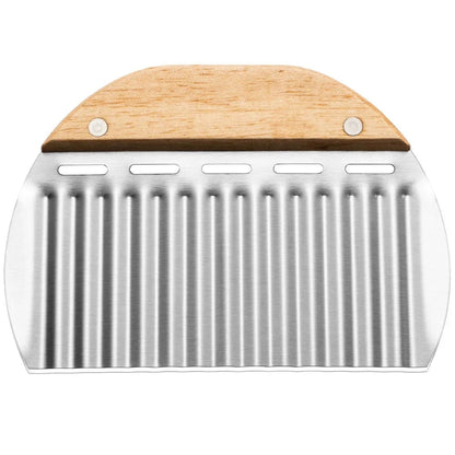 Stainless Steel Pastry Cutters Noodle Knife Cake Scraper Set
