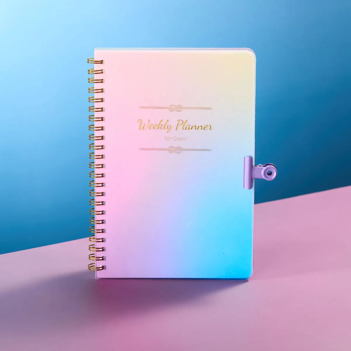 Daily Weekly Monthly Planner Notebook - Student Office Diary Journal