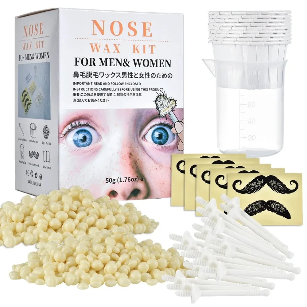 Portable Nose Wax Kit 50g-1005g Hair Removal Men Women Beauty