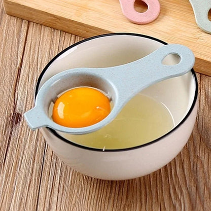 Ceramic Chicken Egg White Separator - Kitchen Baking Tool Yolk Filter