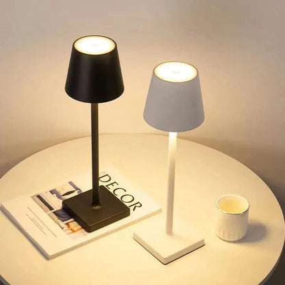 USB Rechargeable LED Touch Desk Lamp Waterproof Wireless Table Light