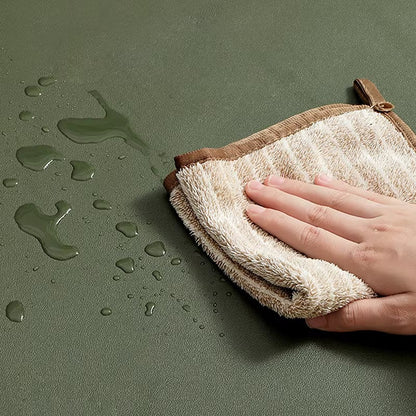 Large Office Desk Pad 600x300mm PU Leather Waterproof Mouse Mat