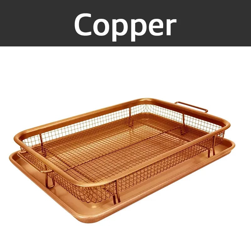 Non-Stick Mesh Baking Tray - Multi-Purpose Frying & Grilling Pan