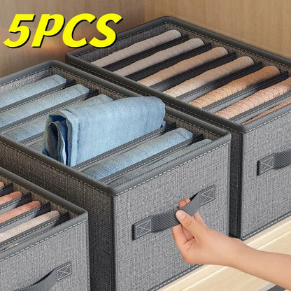 Multi-Drawer Clothes Storage Cabinet Organizer for Pants & Shirts