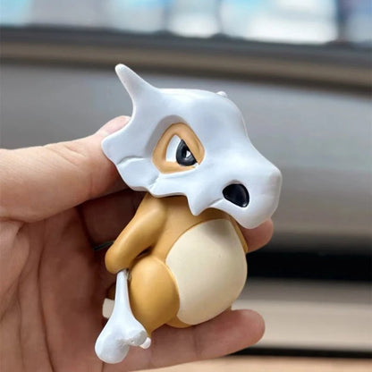 Cubone Pokemon Action Figure 7.5cm Car Charm Decoration Anime Model