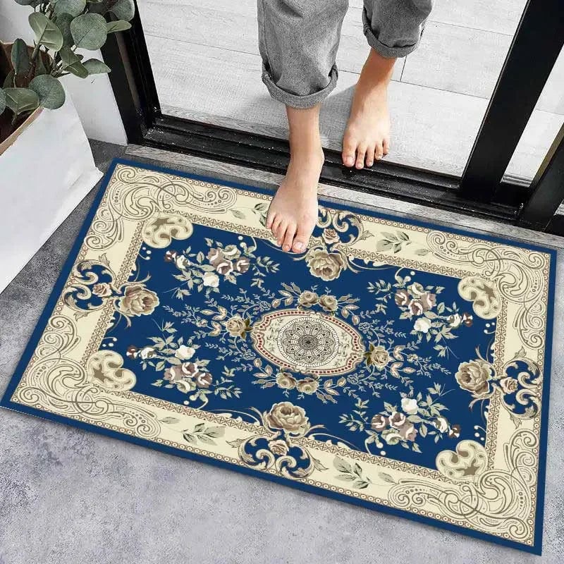 Super Absorbent Anti-Slip Door Mat - Modern Bathroom Floor Carpet
